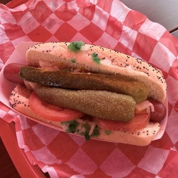 Al’s Hot Dogs - Hot Dog with everything, except for the jalapeño in place of the sport - Hot Dogs Near Me - Long Grove, Illinois Al’s Hot Dogs - Hot Dog with everything, except for the jalapeño in place of the sport - Hot Dogs Near Me - Long Grove, Illinois