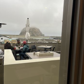 Dorn's Original Breakers Cafe - View from inside - Seafood Near Me - Morro Bay, California