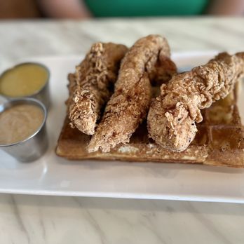 Mess Waffles, Etc. - Chicken and Waffles - Breakfast & Brunch Near Me - College Station, Texas Mess Waffles, Etc. - Chicken and Waffles - Breakfast & Brunch Near Me - College Station, Texas