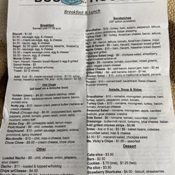 The Dog House Cafe - Menu