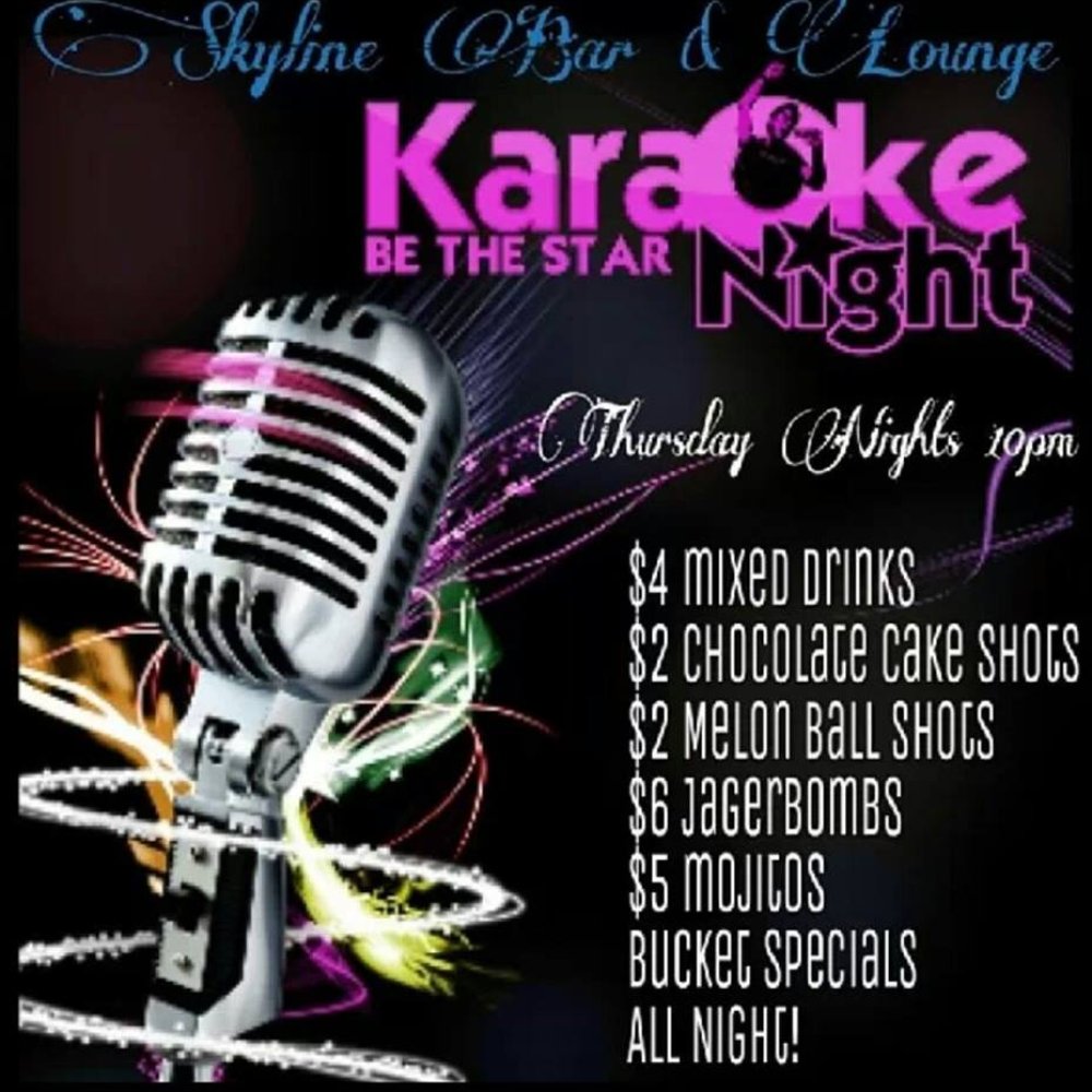 Skyline Bar - Karaoke Night Thursdays! - Lounges Near Me - New York, New York Skyline Bar - Karaoke Night Thursdays! - Lounges Near Me - New York, New York