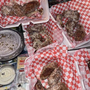 The Potluck - Wings, unlabeled so not sure on flavors - Chicken Wings Near Me - Austin, Texas The Potluck - Wings, unlabeled so not sure on flavors - Chicken Wings Near Me - Austin, Texas