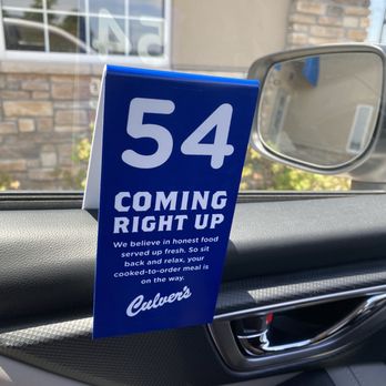 Culver's - The ticket for your drive through order - Ice Cream & Frozen Yogurt Near Me - Monroe, Ohio