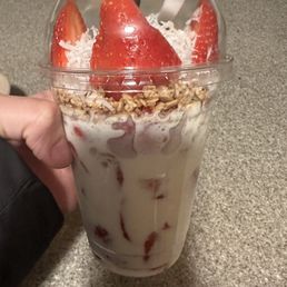 Strawberries and cream