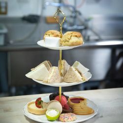 The Dollhouse Tearoom - How cute is this tower?!