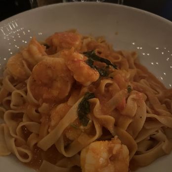 Alleia - Tagliatelle with shrimp and basil - Italian Near Me - Chattanooga, Tennessee