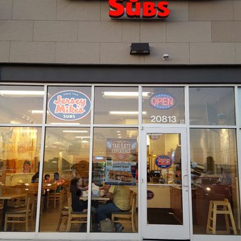 Jersey Mike's Subs - 2017-10-18. Jersey Mike's, Macomb, MI. Entrance. - Fast Food Near Me - Macomb, Michigan Jersey Mike's Subs - 2017-10-18. Jersey Mike's, Macomb, MI. Entrance. - Fast Food Near Me - Macomb, Michigan