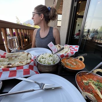 Zyka - Enjoying the buttered chicken and chicken masala! - Indian Near Me - Banff, Alberta Zyka - Enjoying the buttered chicken and chicken masala! - Indian Near Me - Banff, Alberta