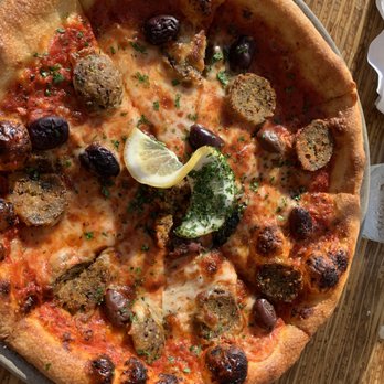 Honu Oceanside - Ahi Meatball Pizza - Seafood Near Me - Lahaina, Hawaii