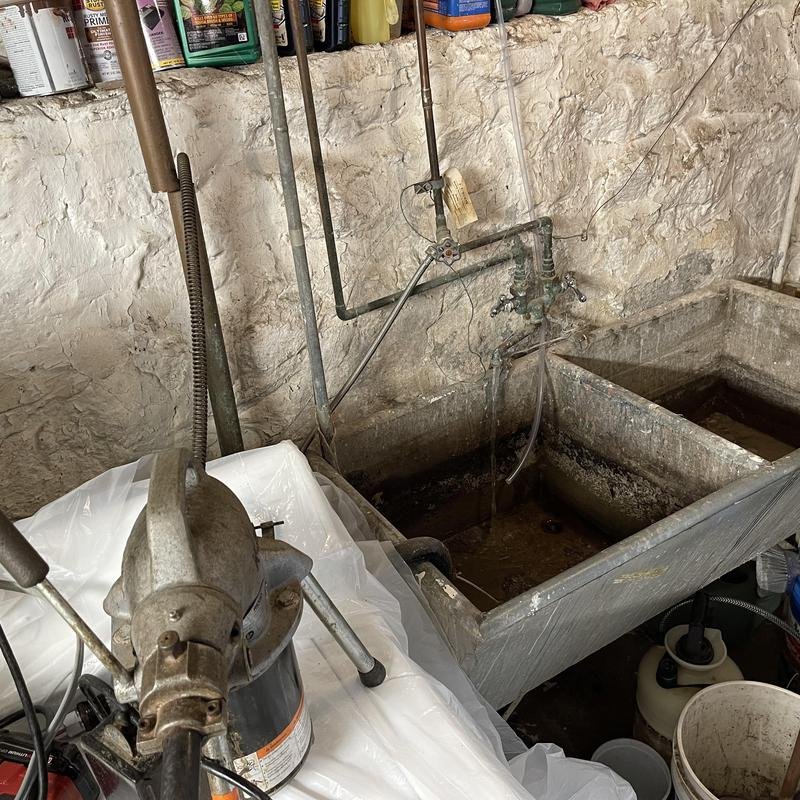 Slide of Blackwater Drain Cleaning