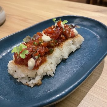 Gi-Jin - Spicy tuna rice cake - Sushi Bars Near Me - Pittsburgh, Pennsylvania Gi-Jin - Spicy tuna rice cake - Sushi Bars Near Me - Pittsburgh, Pennsylvania