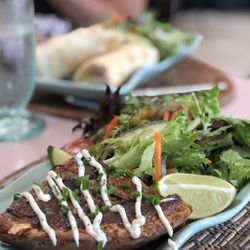 The Dunes Studio Gallery & Cafe - Lobster spinach quiche
