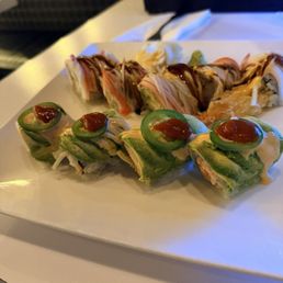 Monkey Jump Roll and Cherry Blossom Roll
