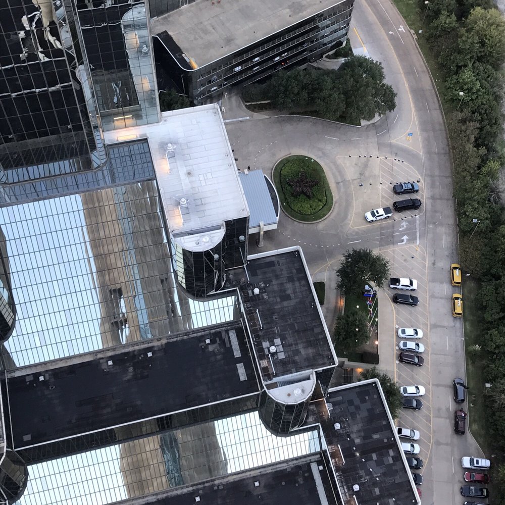 Reunion Tower - A look down - Landmarks & Historical Buildings Near Me - Dallas, Texas Reunion Tower - A look down - Landmarks & Historical Buildings Near Me - Dallas, Texas
