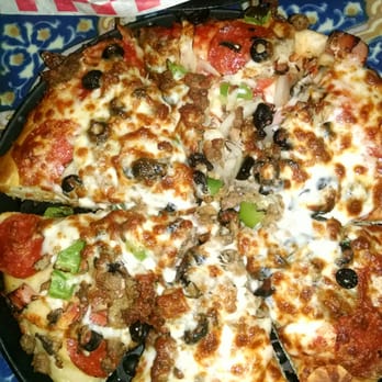 Spanky's - Super duper pizza small deep dish - Pizza Near Me - Houston, Texas