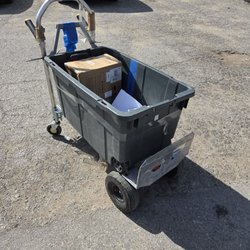 My items ( thier cart is on loan... )