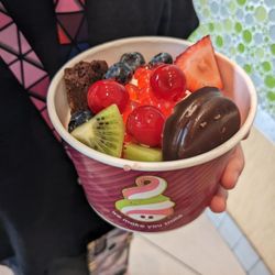 Menchie's - Love the fresh fruit, boba, and mochi!
