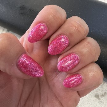 Belle Nails and Spa - Love it! I asked for natural looking acrylic and it came out exactly how I wanted! - Nail Salons Near Me - Concord, California