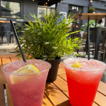 Avenue Kitchen & Bar - Strawberry Lemonade and Blackberry Tequila Lemonade (crushes). - New American Near Me - Baltimore, Maryland Avenue Kitchen & Bar - Strawberry Lemonade and Blackberry Tequila Lemonade (crushes). - New American Near Me - Baltimore, Maryland
