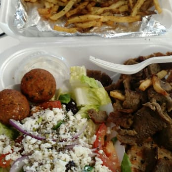 Gussy's - Zeus platter -- all the things! - Food Trucks Near Me