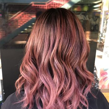 No1 Salon - Rose gold balayage by Jimmy - Hair Salons Near Me - Chicago, Illinois No1 Salon - Rose gold balayage by Jimmy - Hair Salons Near Me - Chicago, Illinois