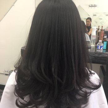 Salon 360 - My hair now after dyeing it all black! - Hair Stylists Near Me - Carson, California
