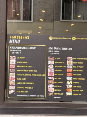 Menu photo 1 Kogi Gogi BBQ San Francisco, CA