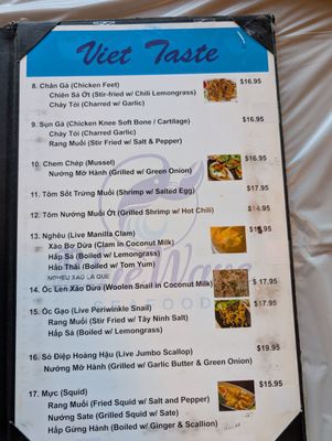 Menu photo 4 Bluewave Seafood Houston, TX
