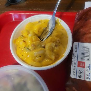 Cooper's Old Time Pit Bar-B-Que - Mac n Cheese - Barbeque Near Me - Austin, Texas Cooper's Old Time Pit Bar-B-Que - Mac n Cheese - Barbeque Near Me - Austin, Texas