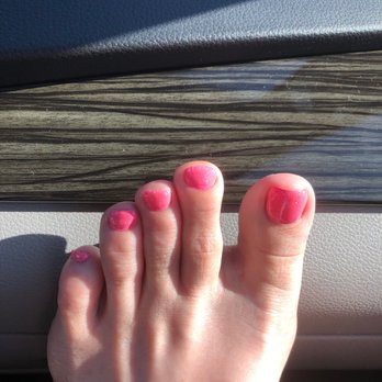 Royal Nails - Left foot just as bad! - Nail Salons Near Me - Bakersfield, California