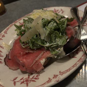 Bar La Grassa - Spiced Carpaccio Bruschetta - Italian Near Me - Minneapolis, Minnesota
