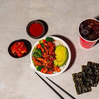 Flame Broiler - a bowl of food and chopsticks - Chicken Shop Near Me - Rancho Cucamonga, California Flame Broiler - a bowl of food and chopsticks - Chicken Shop Near Me - Rancho Cucamonga, California