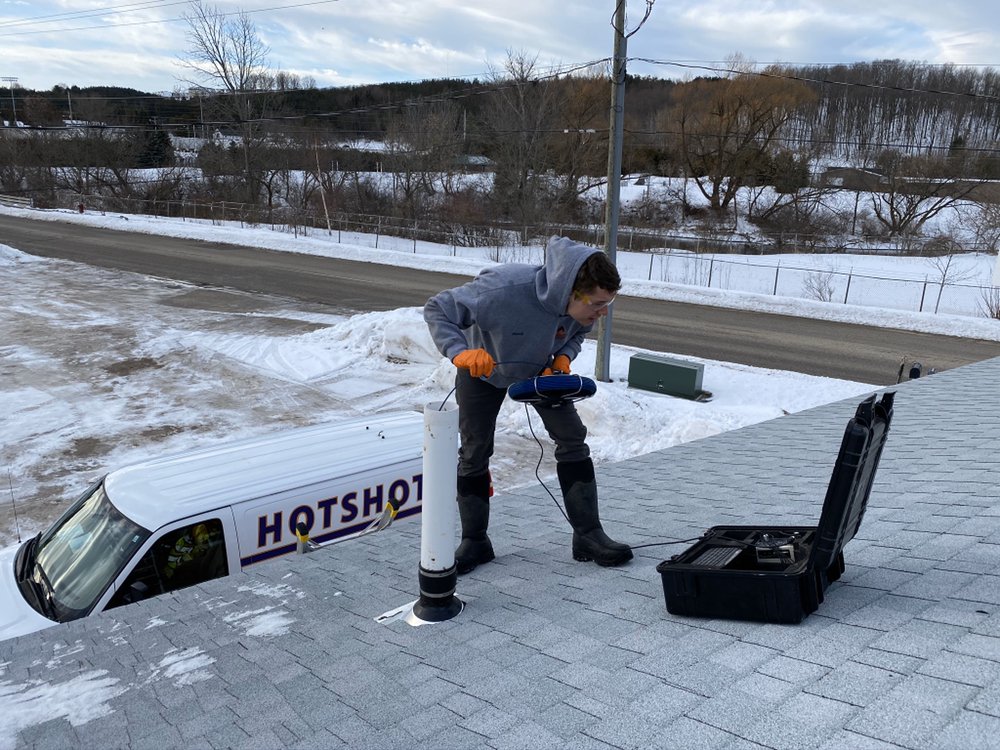 Slide of Hotshots Drain Cleaning