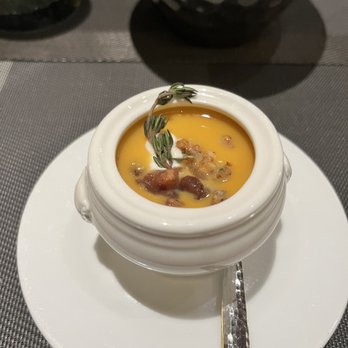 Château 13 Restaurant & Wine Bar - Sweet Potato soup - Modern European Near Me - Bradenton, Florida Château 13 Restaurant & Wine Bar - Sweet Potato soup - Modern European Near Me - Bradenton, Florida