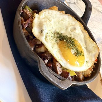Jardin - Two Bros BBQ Smoked Brisket Hash - Mediterranean Near Me - San Antonio, Texas