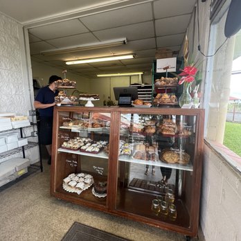 The Big Island Bakehouse - Counter with pastry selection - Bakeries Near Me - Keaau, Hawaii