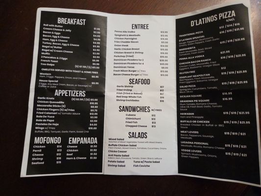 Menu photo 1 D'latinos Deli Y Pizzeria Poughkeepsie, NY