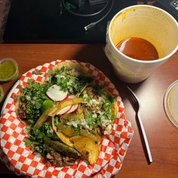 Birria Taco Plate plus 2 Cabeza Tacos Birria Taco Plate plus 2 Cabeza Tacos