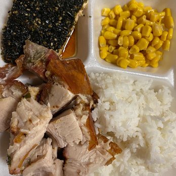 The Lechon King - 2 combo lechon & Furikake salmon - Food Trucks Near Me - Honolulu, Hawaii