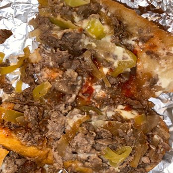 Mario & Franks 1 - Cheesesteak asked for bell pepper gave me banana peppers - Pizza Near Me - Florence, New Jersey