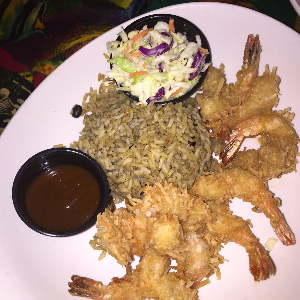 Rainforest Cafe - Caribbean Coconut Shrimp - American Near Me - Katy, Texas Rainforest Cafe - Caribbean Coconut Shrimp - American Near Me - Katy, Texas