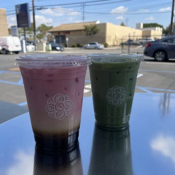 Kayla's Cake - Rose latte and matcha latte - Desserts Near Me - Fullerton, California Kayla's Cake - Rose latte and matcha latte - Desserts Near Me - Fullerton, California