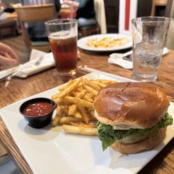 The Swamp Fox - Chicken Sandwich with French Fries