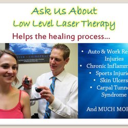 Stucky Chiropractic Center - Low Level Laser Therapy speeds healing process