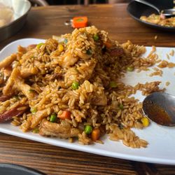 Cajun Seafood Boil - Fried Rice