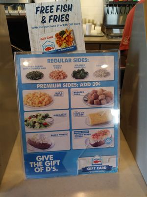 Menu photo 1 Captain D's DeLand, FL