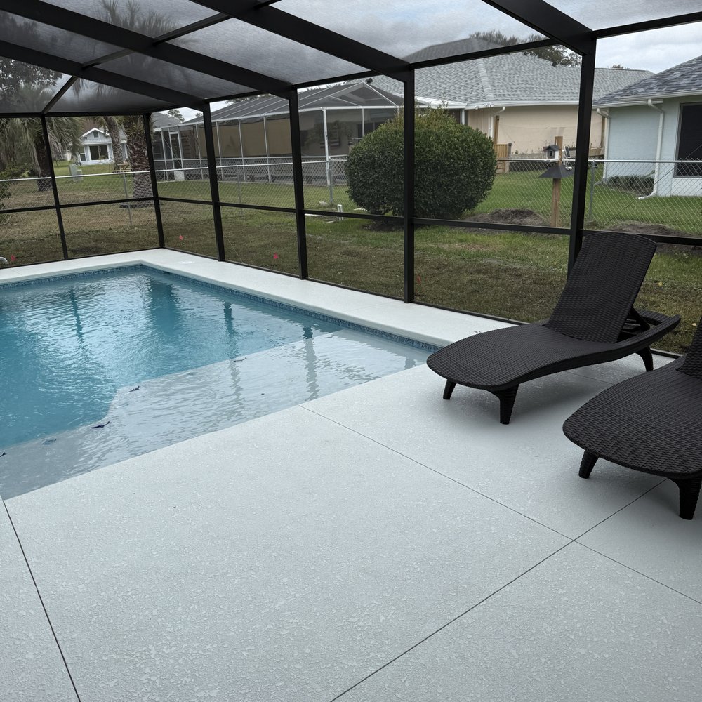 Pools By Warren Construction - 12x24 pool and screen enclosure - Pool & Hot Tub Service Near Me - Lecanto, Florida Pools By Warren Construction - 12x24 pool and screen enclosure - Pool & Hot Tub Service Near Me - Lecanto, Florida