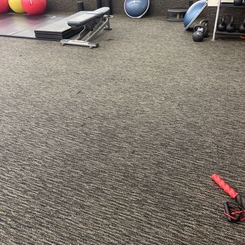 LA Fitness - Destroyed carpet - Gyms Near Me - Waldorf, Maryland