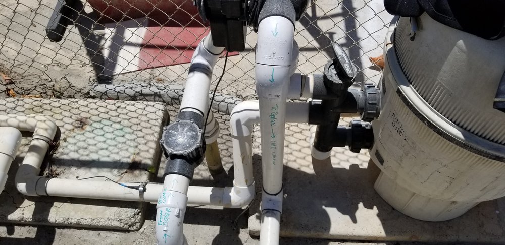 Slide of Pool Solar and Roofing