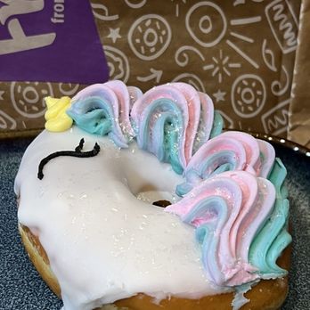 Meijer - Meijer Unicorn Vanilla Iced Doughnut - Grocery Near Me - Bloomingdale, Illinois